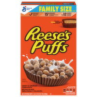 Reese's Puffs Corn Puffs, Family Size - 19.7 Ounce 