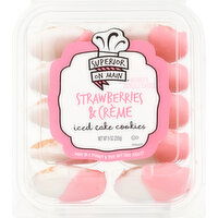 Superior On Main Iced Cake Cookies, Strawberries & Creme - 9 Ounce 