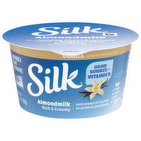 Silk Almondmilk Yogurt Alternative, Vanilla - 5.3 Ounce 