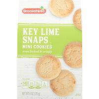 Brookshire's Crispy Key Lime Snaps Mini Cookies