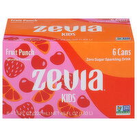 Zevia Sparkling Drink, Fruit Punch