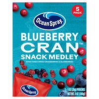 Ocean Spray Snack Medley, Blueberry Cran - 5 Each 