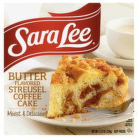 Sara Lee Coffee Cake, Streusel, Butter Flavored