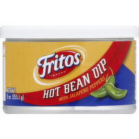 Fritos Dip, Hot Bean, with Jalapeno Peppers - 9 Ounce 