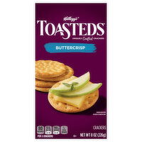 Toasteds Crackers, Buttercrisp - 8 Ounce 