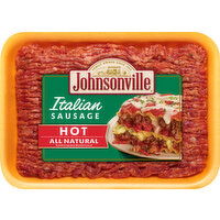 Johnsonville Sausage, Italian, Hot - 16 Ounce 