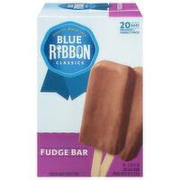 Blue Ribbon Classics Frozen Dairy Dessert, Fudge Bar - 20 Each 