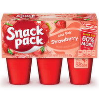 Snack Pack Super Size Strawberry Flavored Juicy Gels