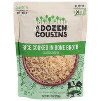 A Dozen Cousins Rice Cooked in Bone Broth, Classic - 8 Ounce 