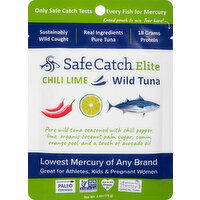 Safe Catch Wild Tuna, Chili Lime - 2.6 Ounce 