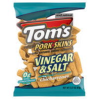 Tom's Fried Pork Skins, Vinegar & Salt