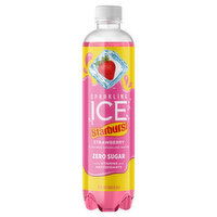 Sparkling Ice Sparkling Water, Strawberry - 17 Fluid ounce 