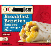 Jimmy Dean Jimmy Dean Frozen Sausage Breakfast Burritos, 4 ct - 17 Ounce