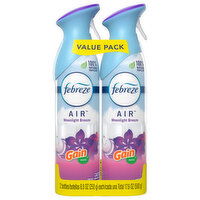 Febreze Air Refresher, Moonlight Breeze, Value Pack - 2 Each 