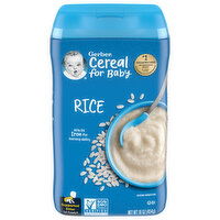 Gerber Cereal, Rice, Supported Sitter 1st Foods