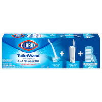 Clorox Toilet Cleaning Kit, 3-in-1 Starter Kit - 1 Each 