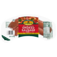 Eckrich Sausage, Natural Casing, Smoked