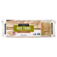 Sesmark Rice Thins, Brown Rice - 3.5 Ounce 