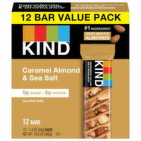 Kind Caramel Almond & Sea Salt Bars Value Pack - 12 Each