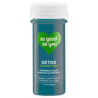 So Good So You Probiotic Juice Shot, Coconut Lime, Detox - 1.7 Fluid ounce 