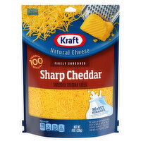 Kraft Shredded Cheese, Sharp Cheddar