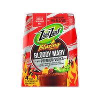 Zing Zang Blazing Bloody Mary Cocktail Can, 4 cans / 12 fl oz - 12 Ounce