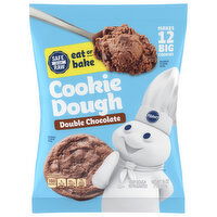 Pillsbury Cookie Dough, Double Chocolate - 16 Ounce 