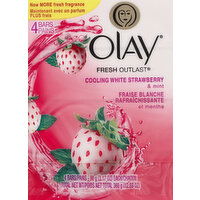 Olay Soap, Cooling White Strawberry & Mint