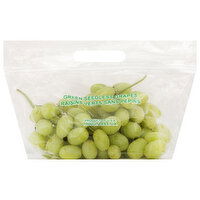 Fresh Grapes, Green, Seedless - 2.12 Pound 