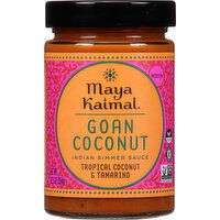 Maya Kaimal Indian Simmer Sauce, Goan Coconut, Medium - 12.5 Ounce 