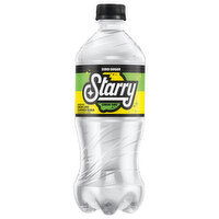 Starry Soda, Caffeine Free, Zero Sugar, Lemon Lime - 20 Fluid ounce 