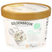 Goldenbrook Mint Chocolate Chip Ice Cream - 0.5 Gallon 