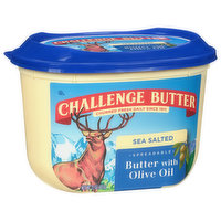 Challenge Butter Butter with Olive Oil, Sea Salted, Spreadable - 15 Ounce 