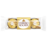 Ferrero Rocher Chocolates, Fine Hazelnut - 1.3 Ounce 