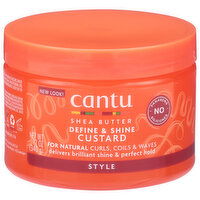 Cantu Custard, Shea Butter, Define & Shine - 12 Ounce 