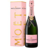 Moet & Chandon Brut Rose Imperial Champagne France Sparkling Wine, 750 ml     - 750 Millilitre 