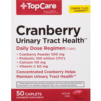 TopCare Cranberry, Caplets - 50 Each 