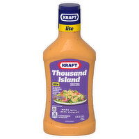 Kraft Dressing, Thousand Island, Lite - 16 Fluid ounce 