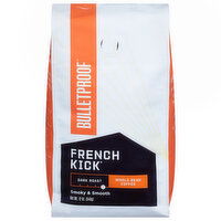 Bulletproof Coffee, Whole Bean, Dark Roast, French Kick - 12 Ounce