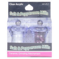 Jacent Salt & Peppercorn Mills, Set of 2 - 1 Each 