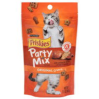 Friskies Original Crunch Cat Treats Party Mix - 2.1 Ounce