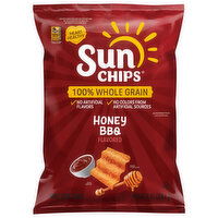 SunChips 100% Whole Grain Honey BBQ Flavored Whole Grain Snacks - 7 Ounce