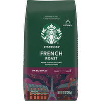 Starbucks Coffee, Ground, Dark Roast, French Roast - 12 Ounce 