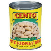 Cento Kidney Beans, White - 19 Ounce 