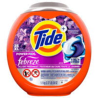 Tide + Febreze XL Pacs Spring & Renewal Detergent - 25 Each