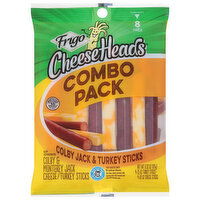 Frigo Sticks, Colby Jack & Turkey, Combo Pack, 8 Pack - 8 Each 