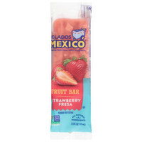 Helados Mexico Fruit Ice Bar, Premium, Strawberry - 3.75 Fluid ounce 