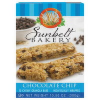 Sunbelt Bakery Granola Bars, Chocolate Chip, Chewy - 10 Each 