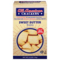 All-American Crackers Crackers, Sweet Butter