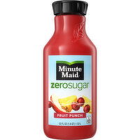 Minute Maid Minute Maid Zero Sugar Fruit Punch Bottle, 52 fl oz